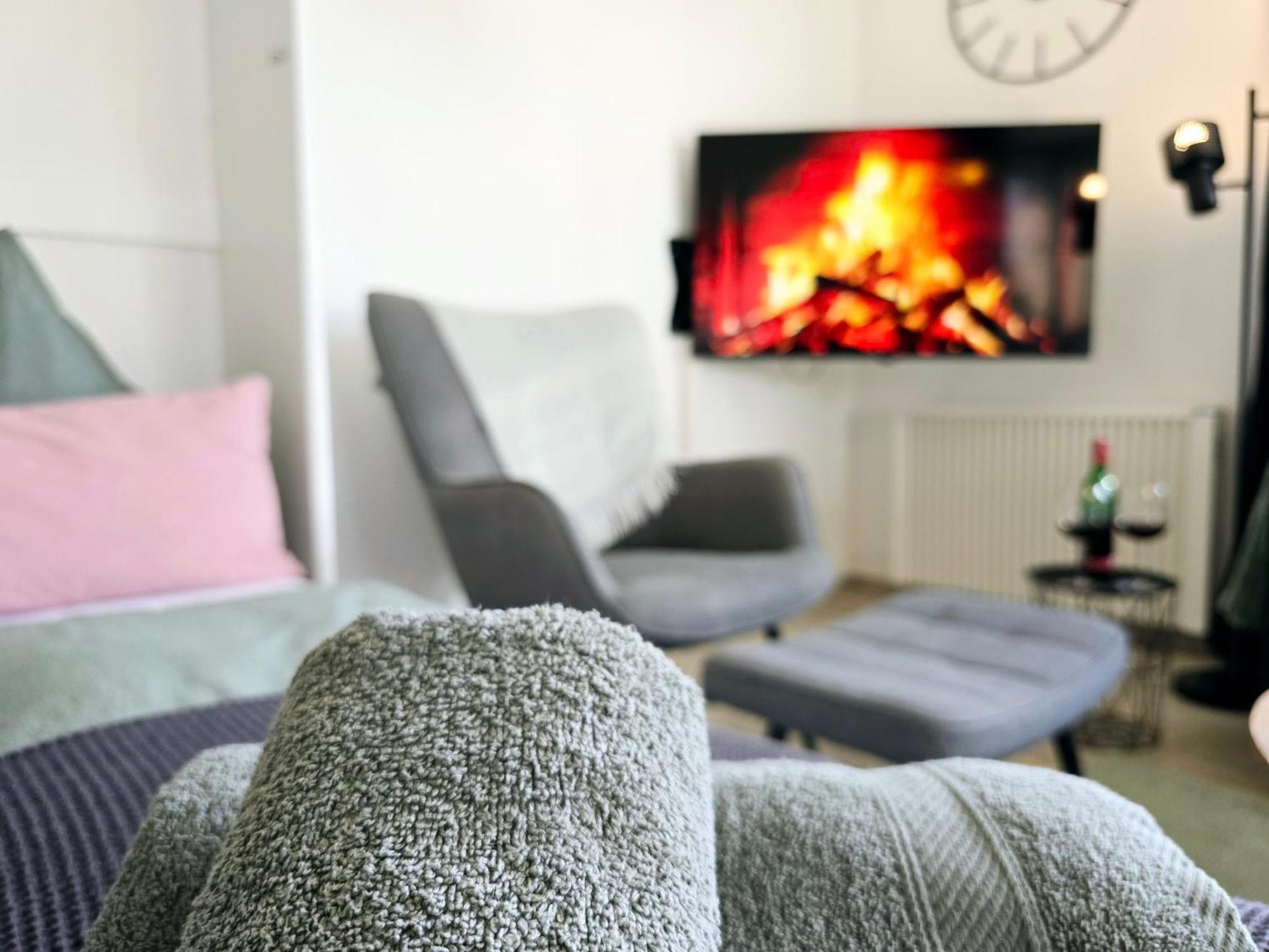 Appartement Fuchsbau Mit Kamin & Terrasse & Hunde Winterberg